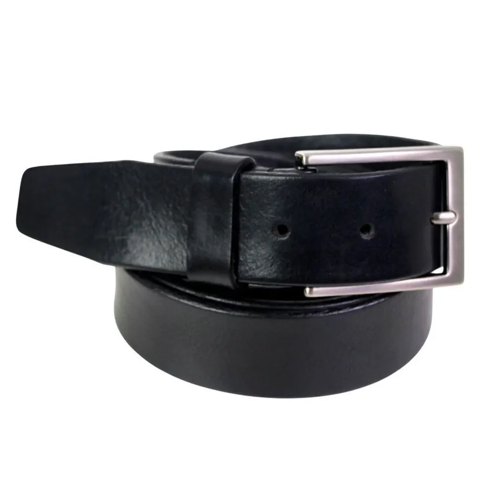 Joseph Abboud BLACK GENUINE LEATHER 1 1/4